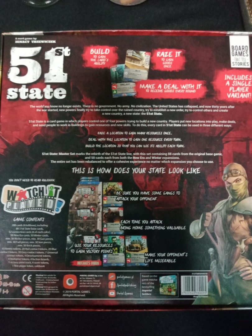 Portal Games 51st State Master Set Moloch : Buy Online at Best Price in KSA - Souq is now