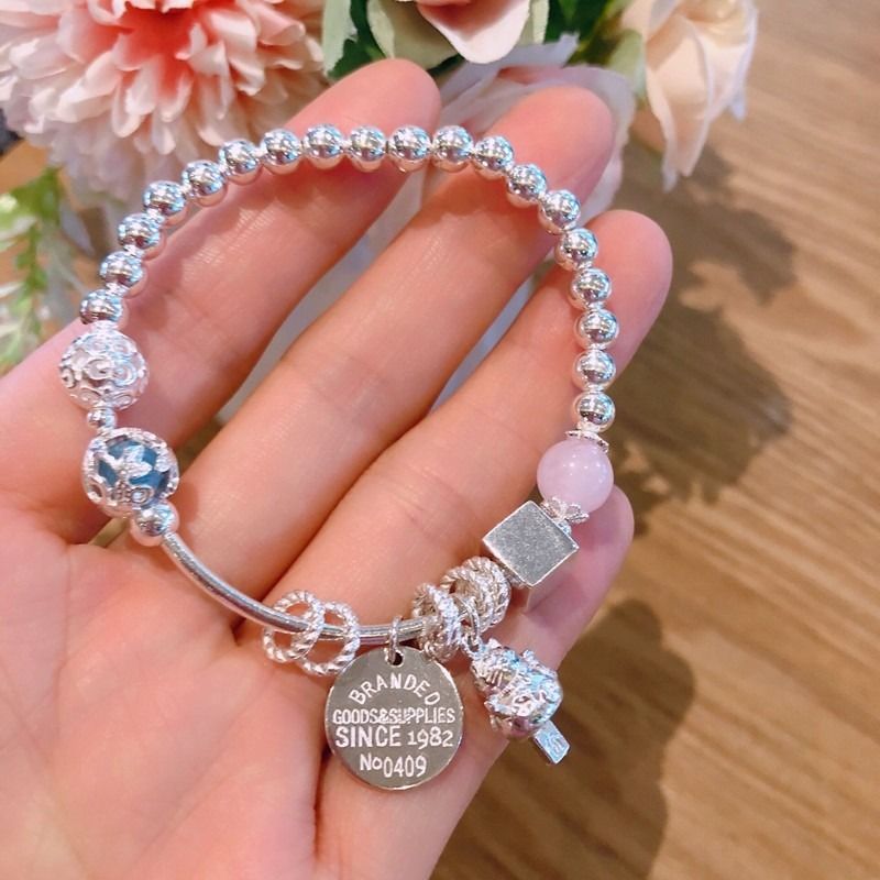 Real silver bracelets 925 on sale