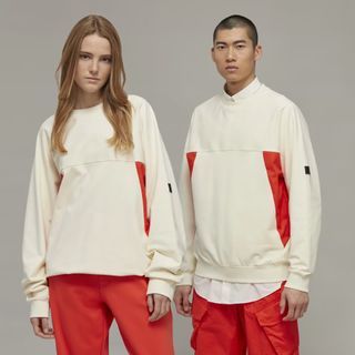 緋聞 🧡 Y-3 (Y3) 注目 / 白杏 / 長袖 / 衛衣 / T恤 / 大學T 🎀