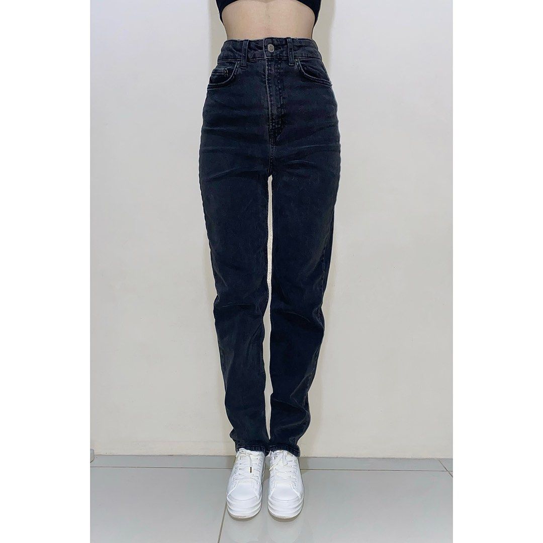 Black mom jeans h&m new arrivals