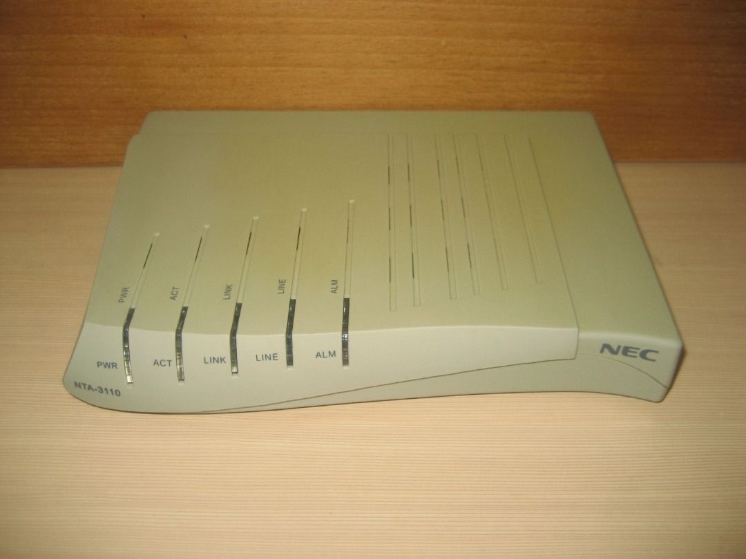 🌟🌟🌟 NEC NTA-3110 ADSL Modem Router 連【原裝】AC15V 1A 火牛 適合還機 HKT PCCW ...