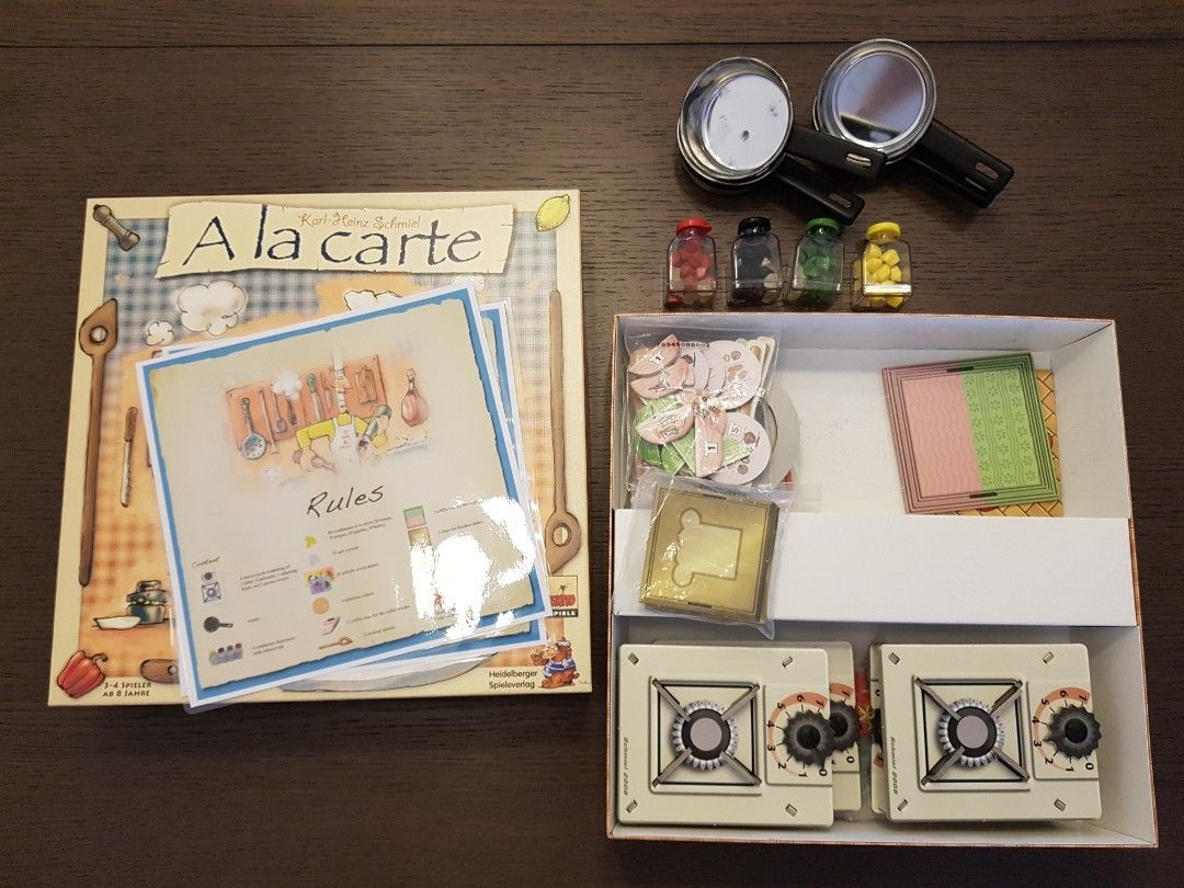 A La Carte Board Game, Hobbies & Toys, Toys & Games on Carousell