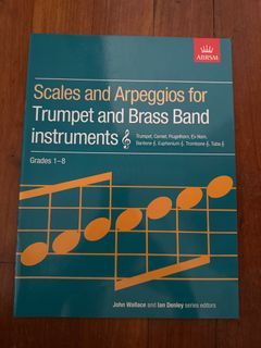 ABRSM Scales and Arpeggios for Trumpet & Brass Band Instruments