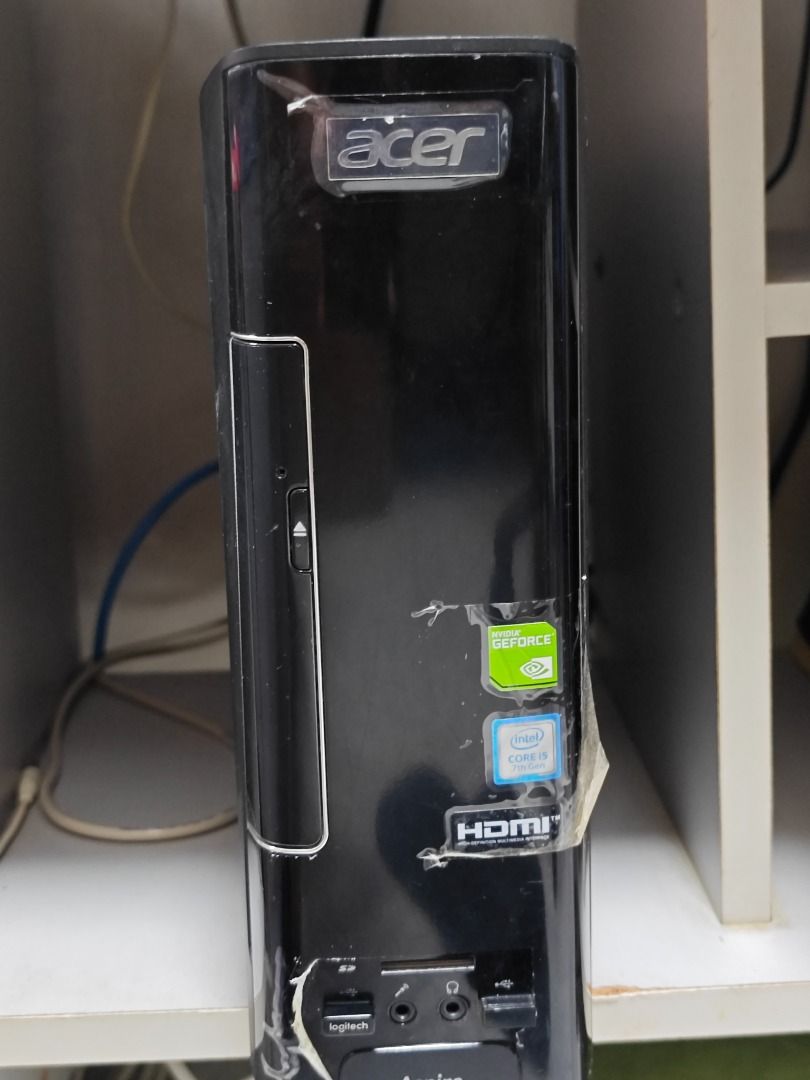 Acer Aspire XC-780 desktop 桌上電腦i5-7400 8G 120G SSD + 1TB GT730 ...