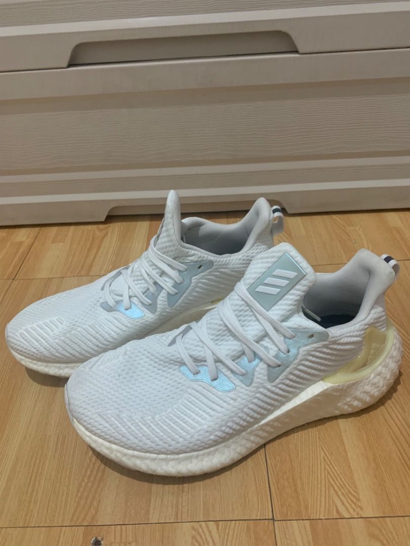 Adidas Alpha boost white on Carousell