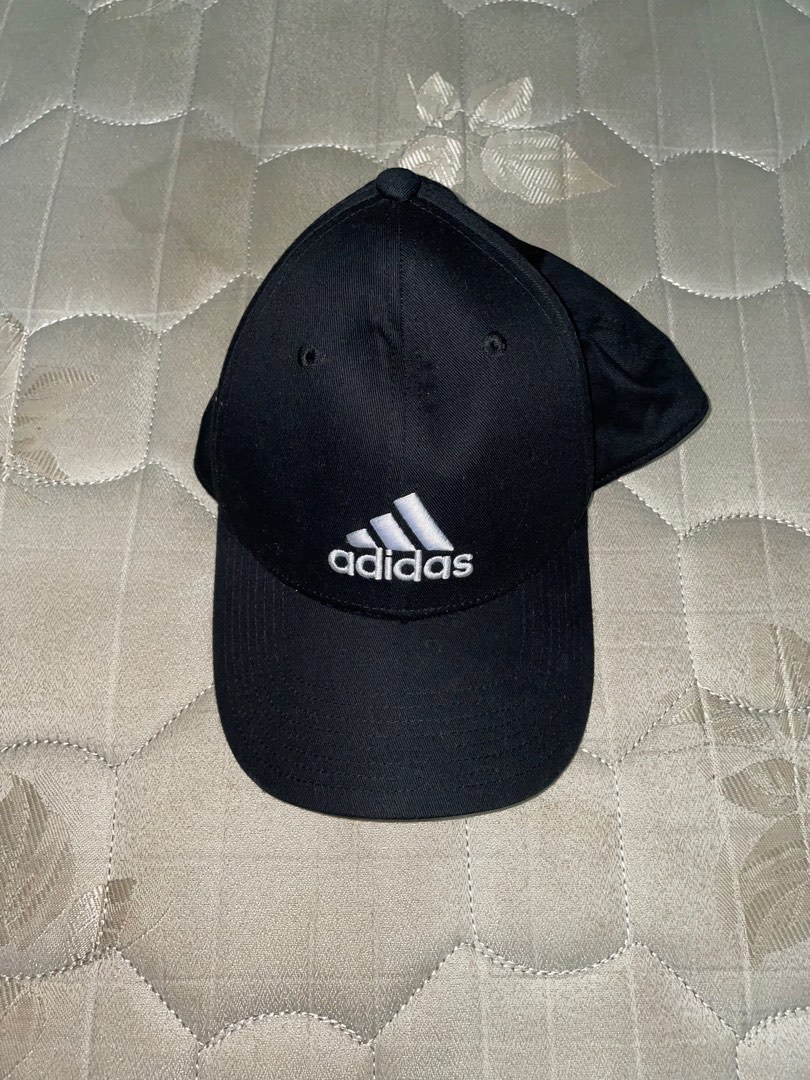 Adidas Black Cap on Carousell