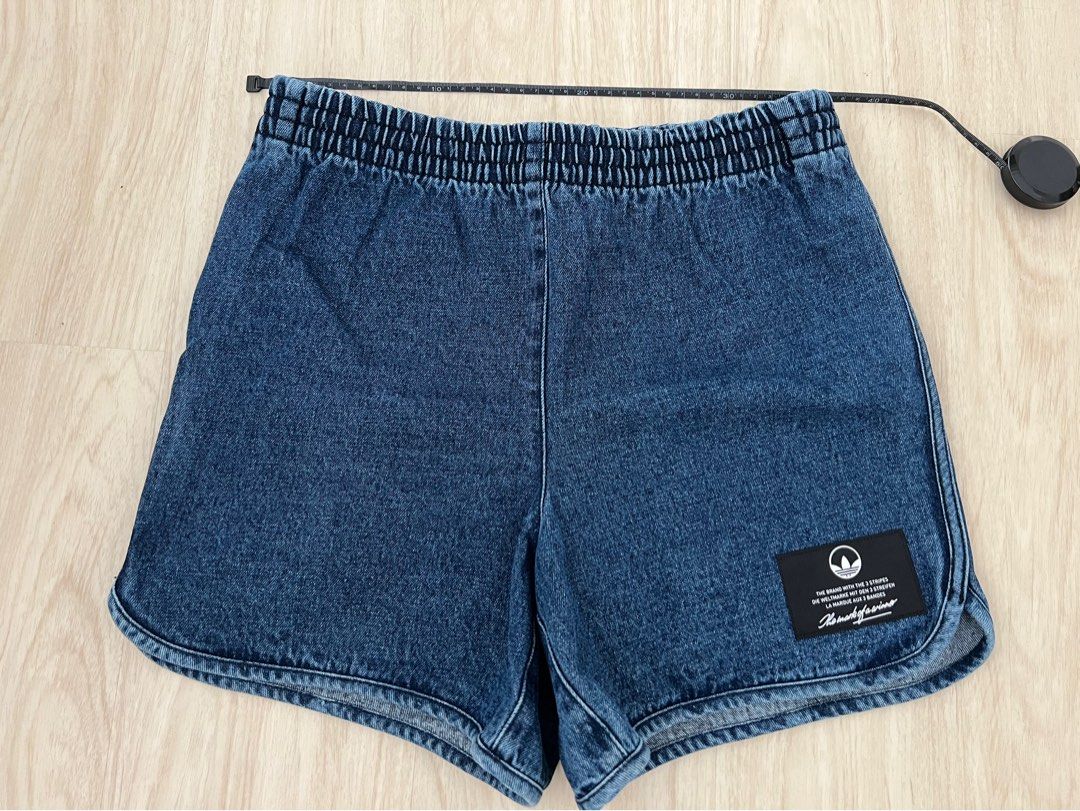 Adidas denim shorts cheap