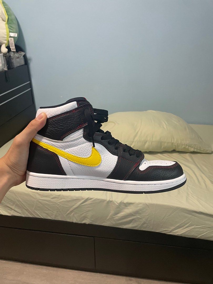 Air jordan discount 1 defiant yellow