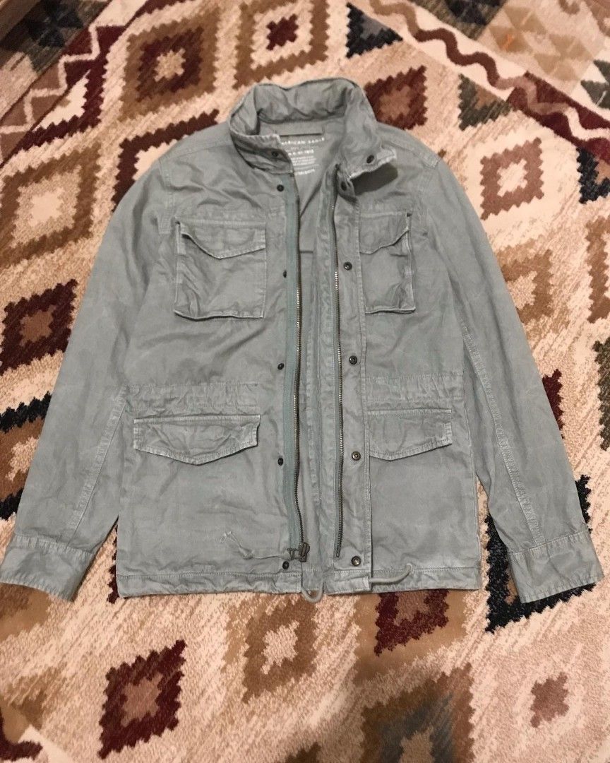 American eagle military jacket filed jacket m65 on Carousell