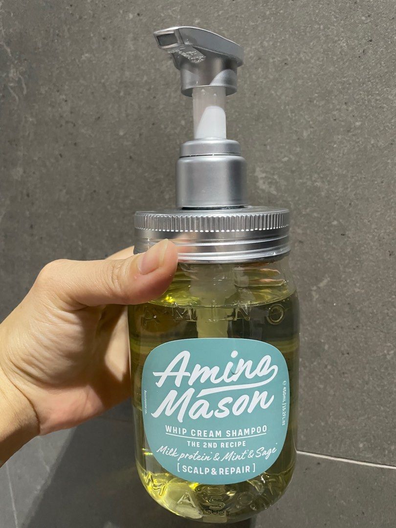 Amino Mason Scalp Shampoo, Beauty & Personal Care, Hair on Carousell