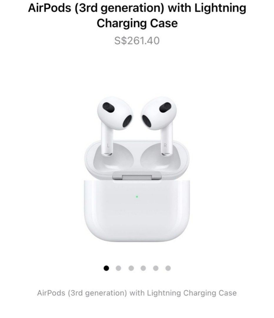 Apple Airpods Gen 3, Audio, Earphones on Carousell
