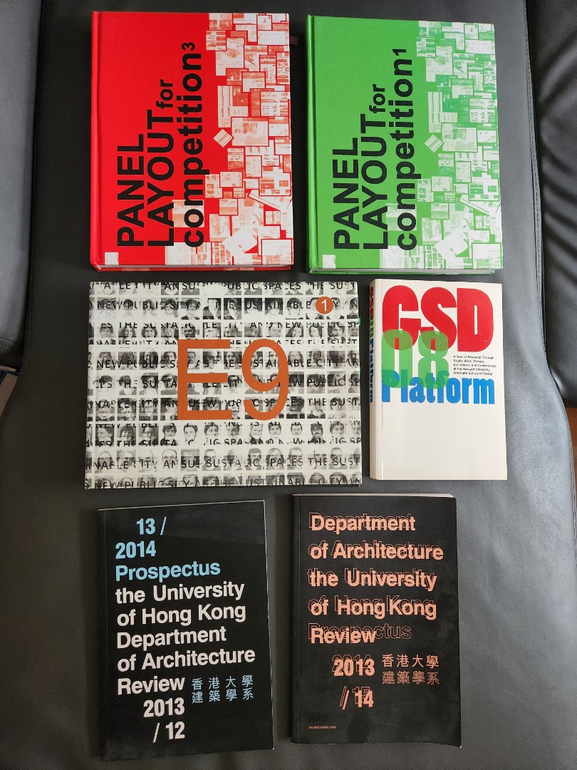 Architecture Books 建築系書, 興趣及遊戲, 書本& 文具, 教科書- Carousell