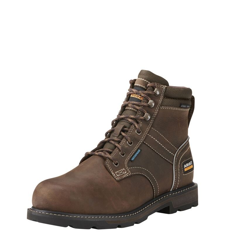 Men's ariat new arrivals waterproof work boots
