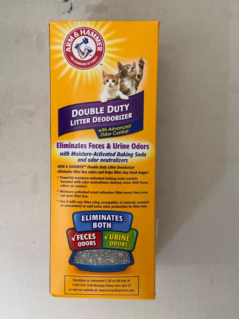 Arm and hammer double store duty litter deodorizer ingredients
