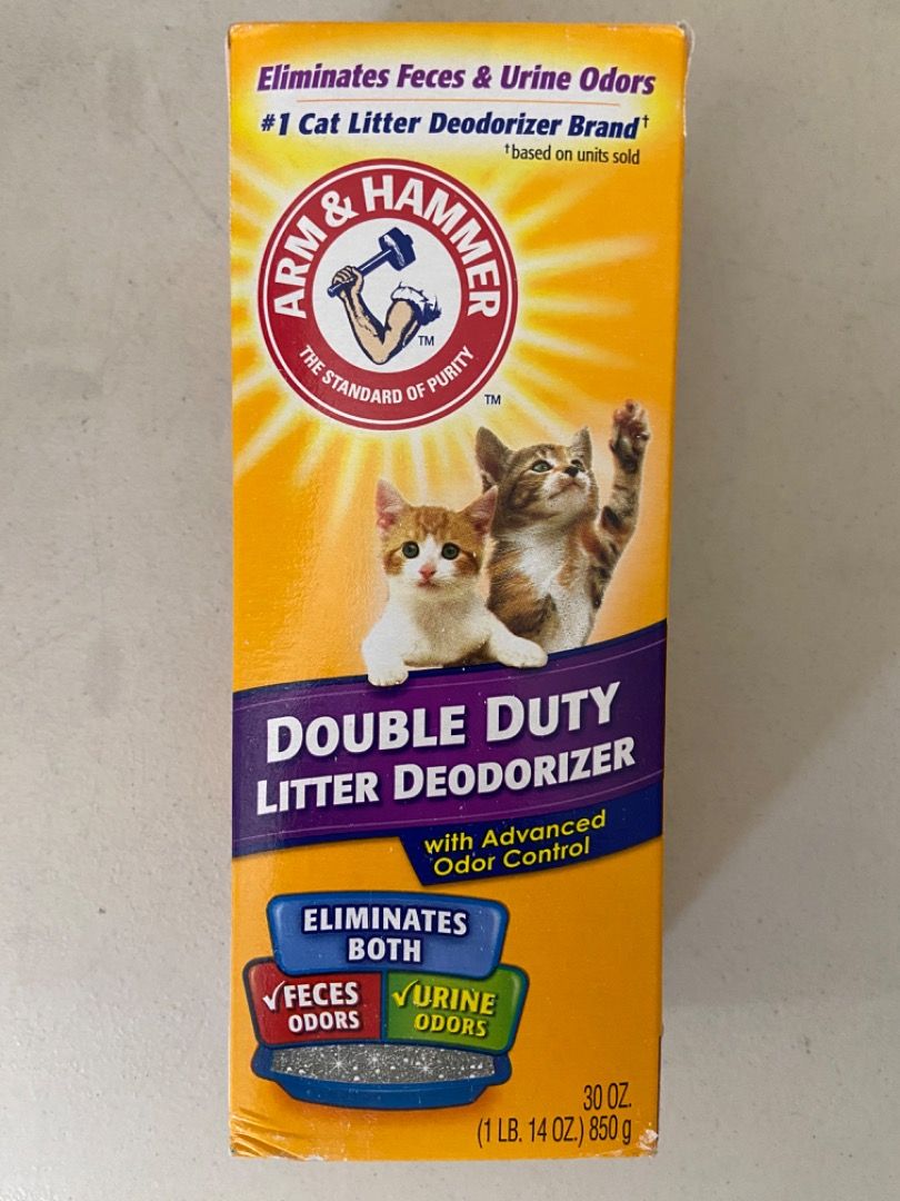 Cat litter deodorizer on sale arm and hammer