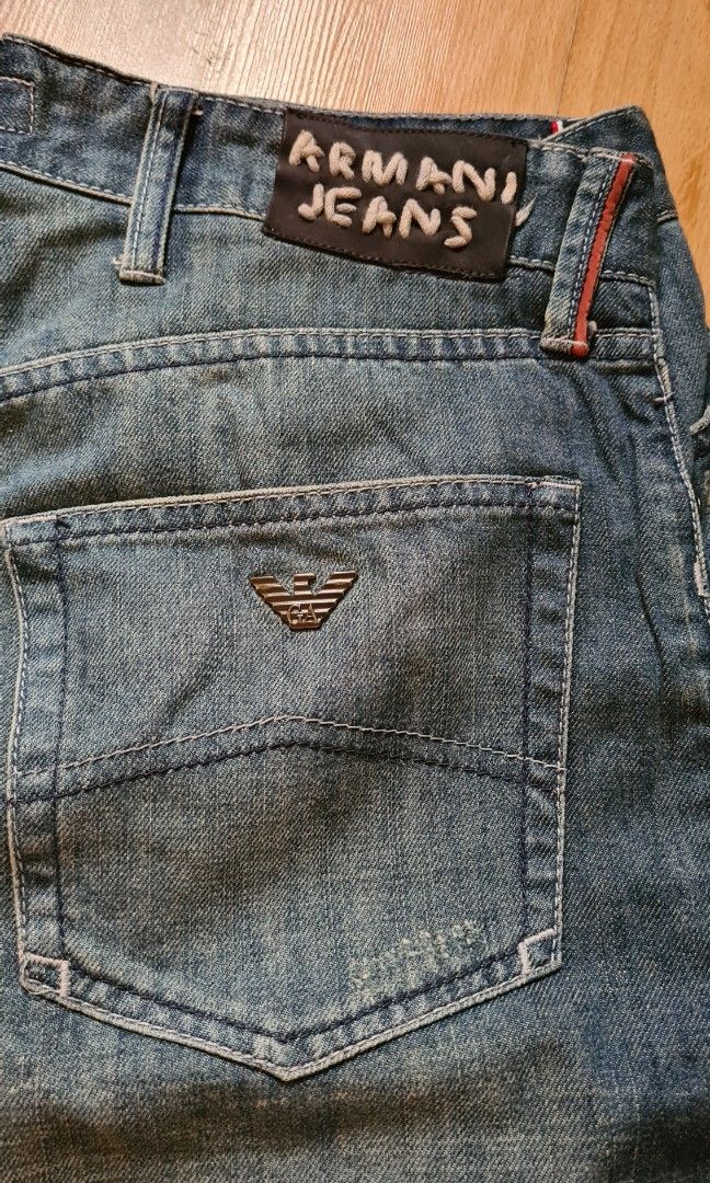 Bag Tessuti Armani New Emporio Armani Denim Jeans For Men