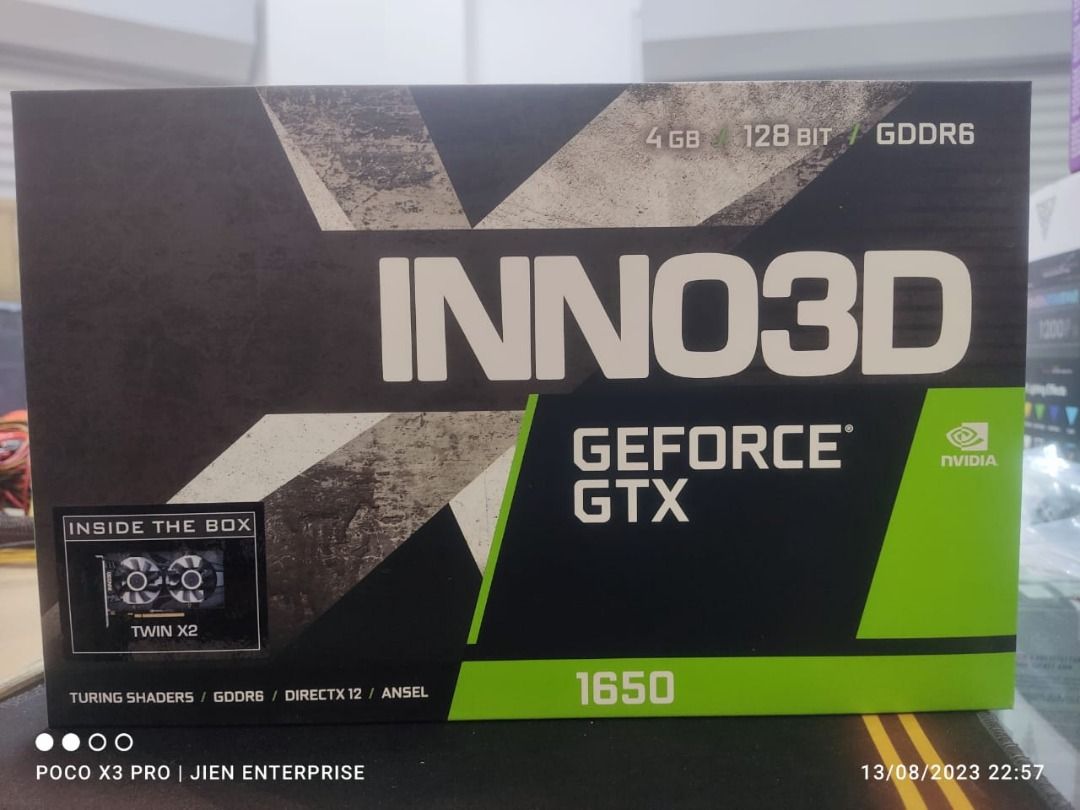 Inno3d geforce gtx online 1650 4gb