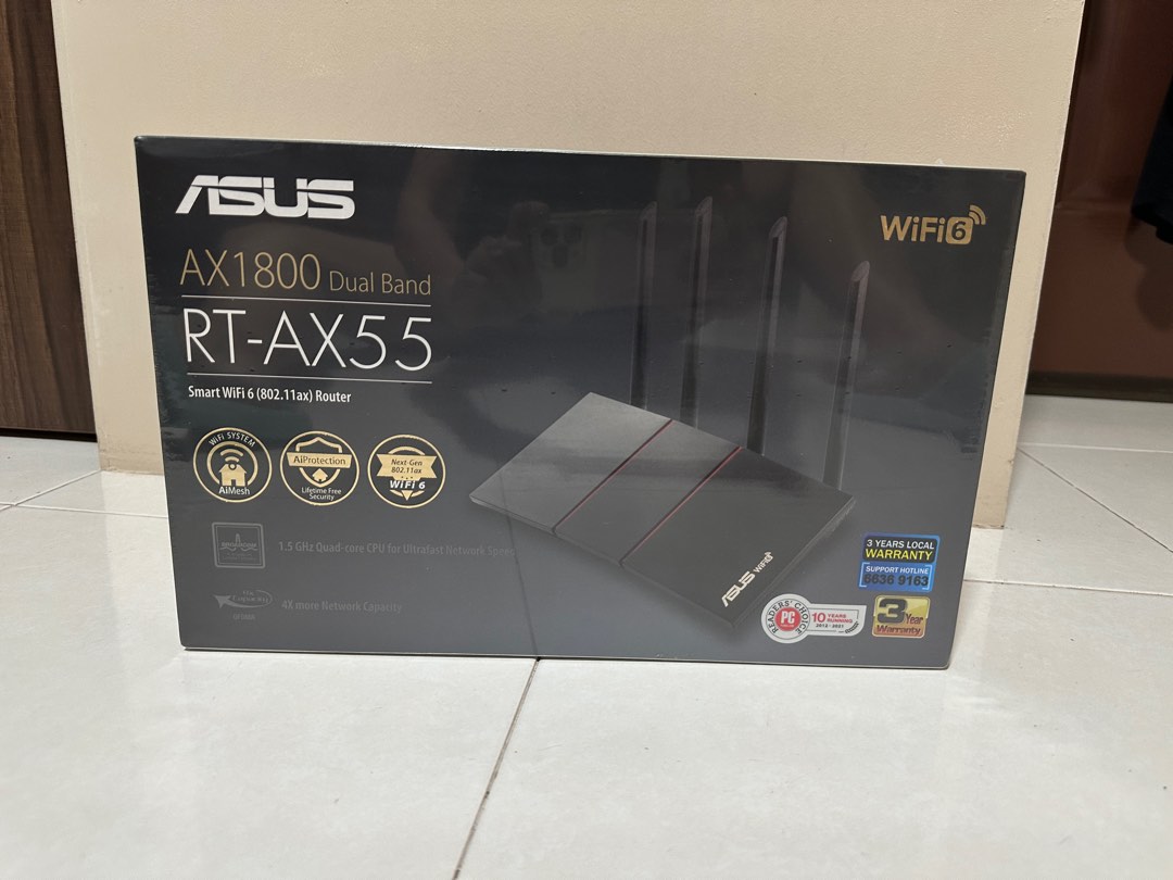 Asus RT-AX55 Router, Computers & Tech, Parts & Accessories, Networking ...