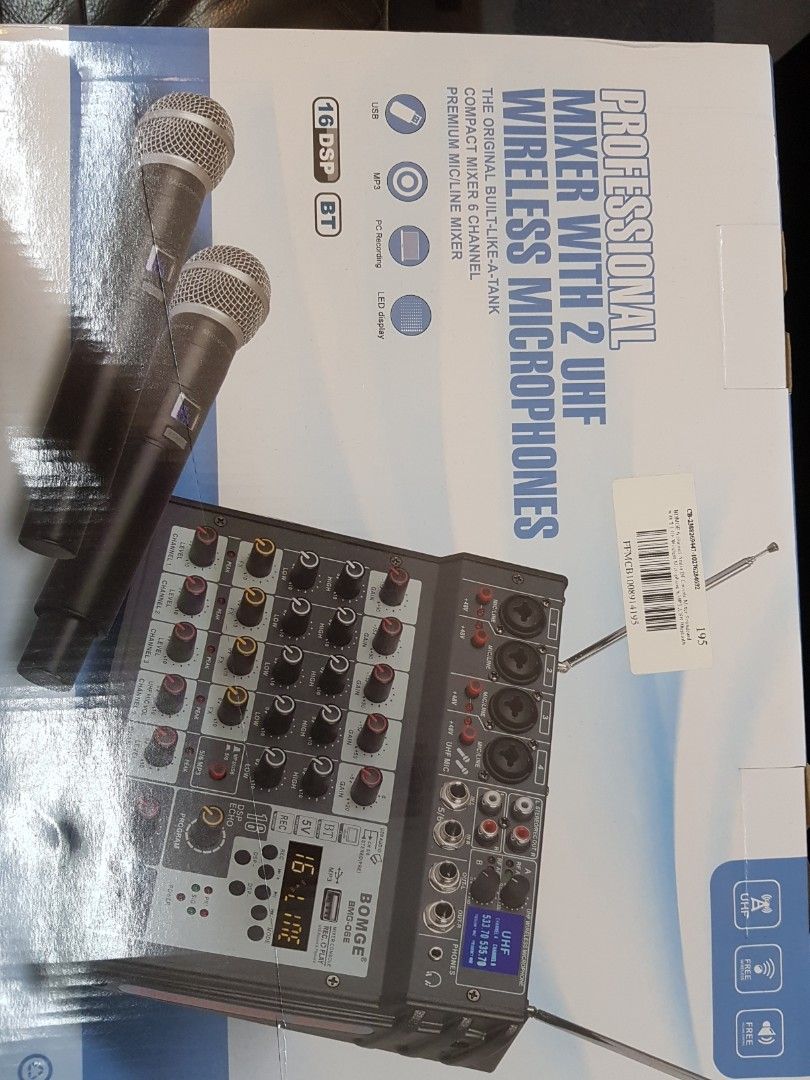 Audio Mixer, Audio, Microphones on Carousell