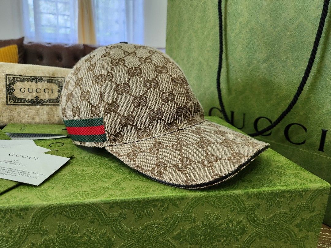 Authentic gucci sale baseball cap