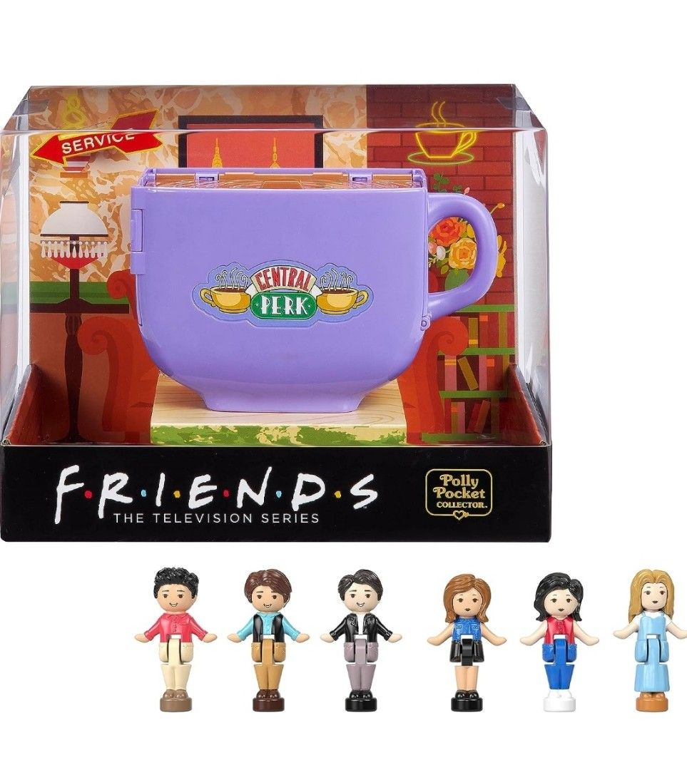 ☆AUTHENTIC! Polly Pocket x Friends TV Series collection, Hobbies & Toys,  Toys & Games on Carousell