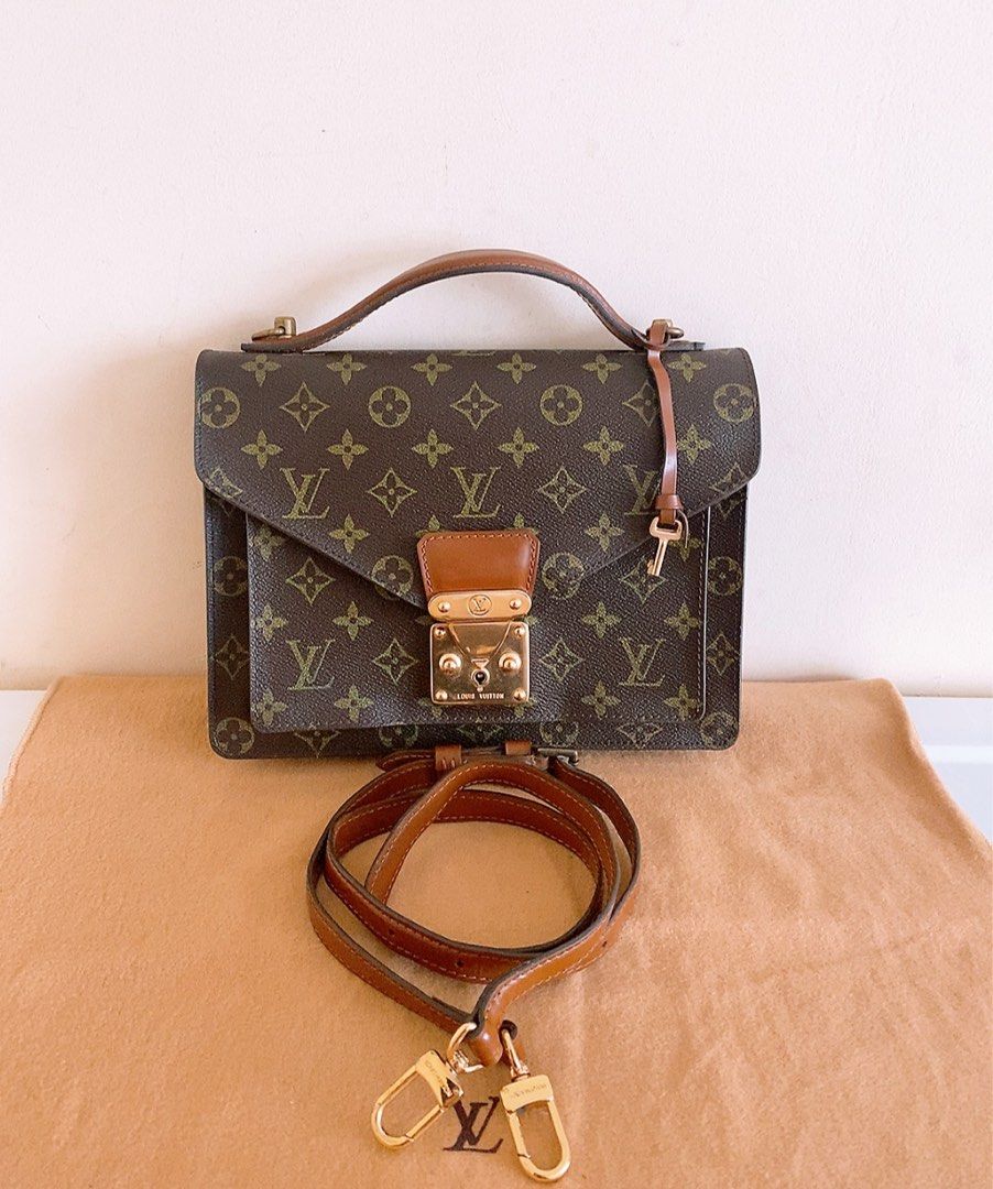 Louis Vuitton Monceau 26, Luxury, Bags & Wallets on Carousell