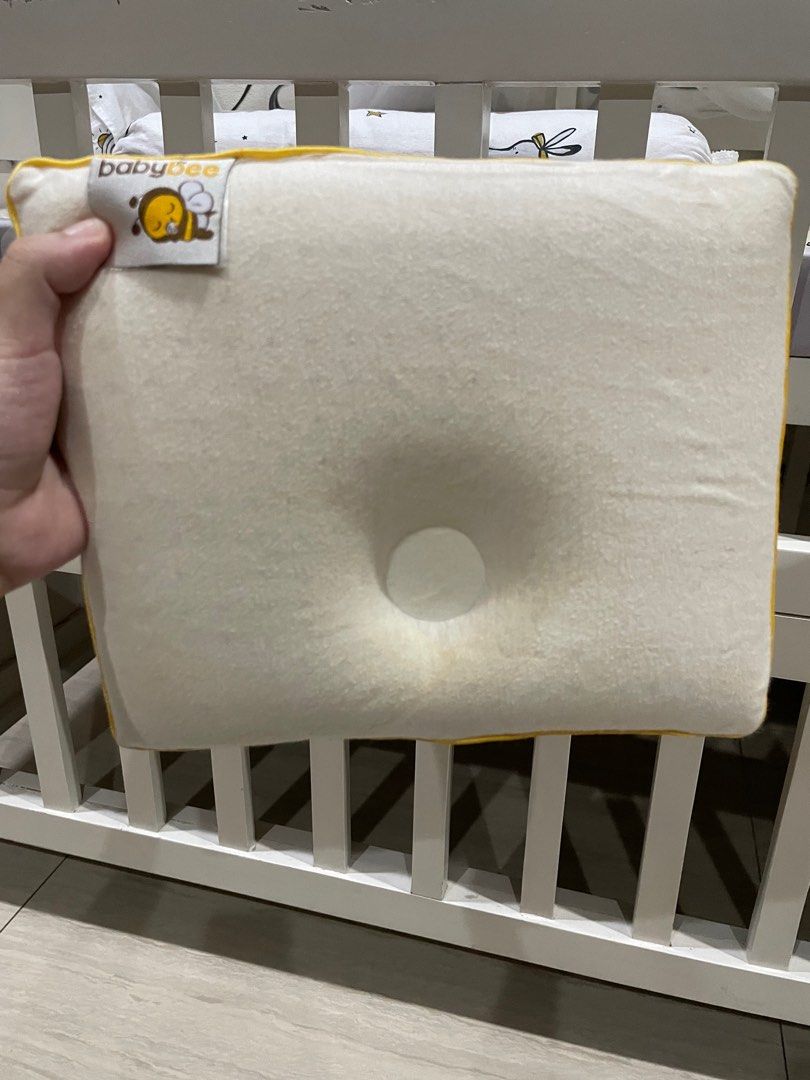 Baby bee newborn pillow 2025