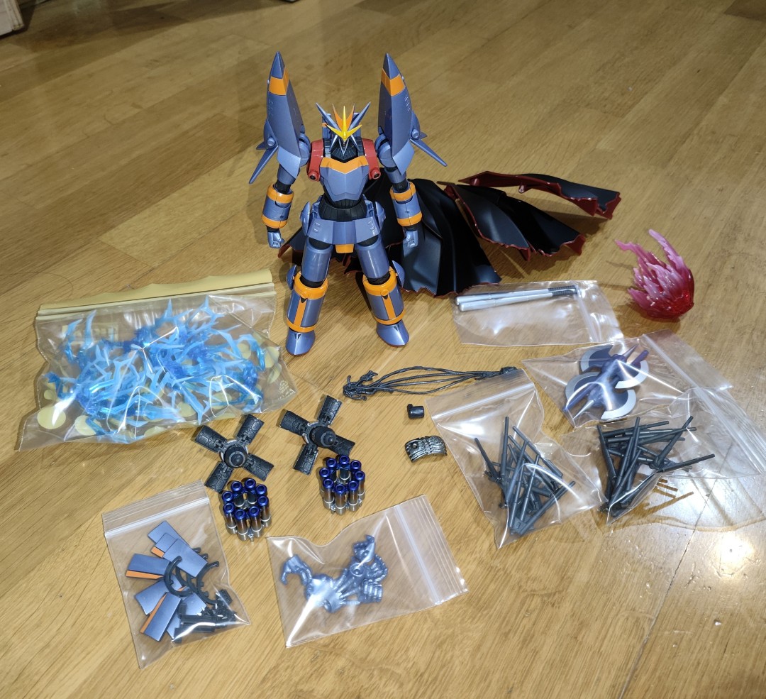 Bandai SR 合金超合金Super Robot SRC 飛越顛峰Gun Buster 連努力根性