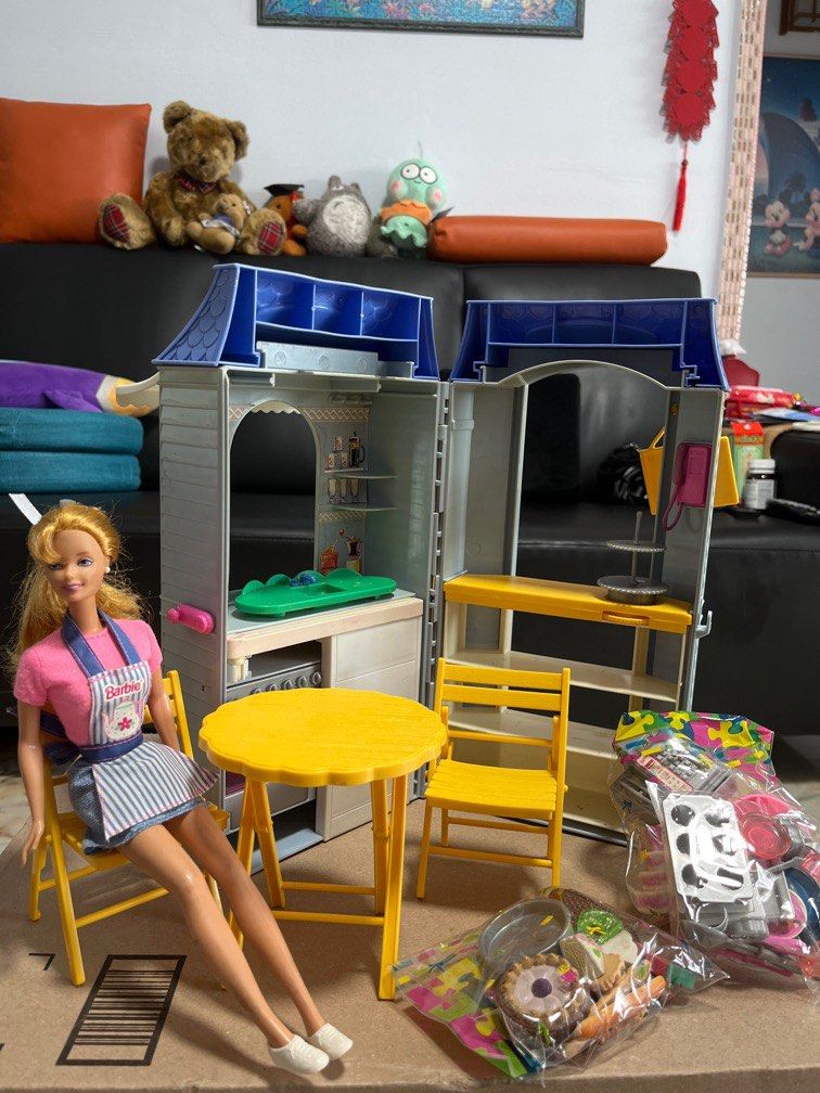 Barbie bake shop cafe, Hobbies & Toys, Toys & Games on Carousell