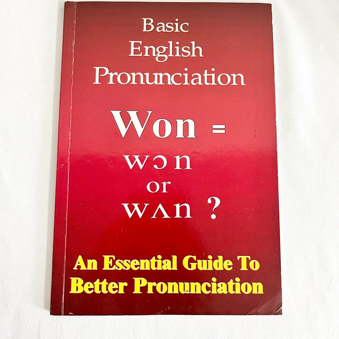Basic English Pronunciation Book, Hobbies & Toys, Books & Magazines