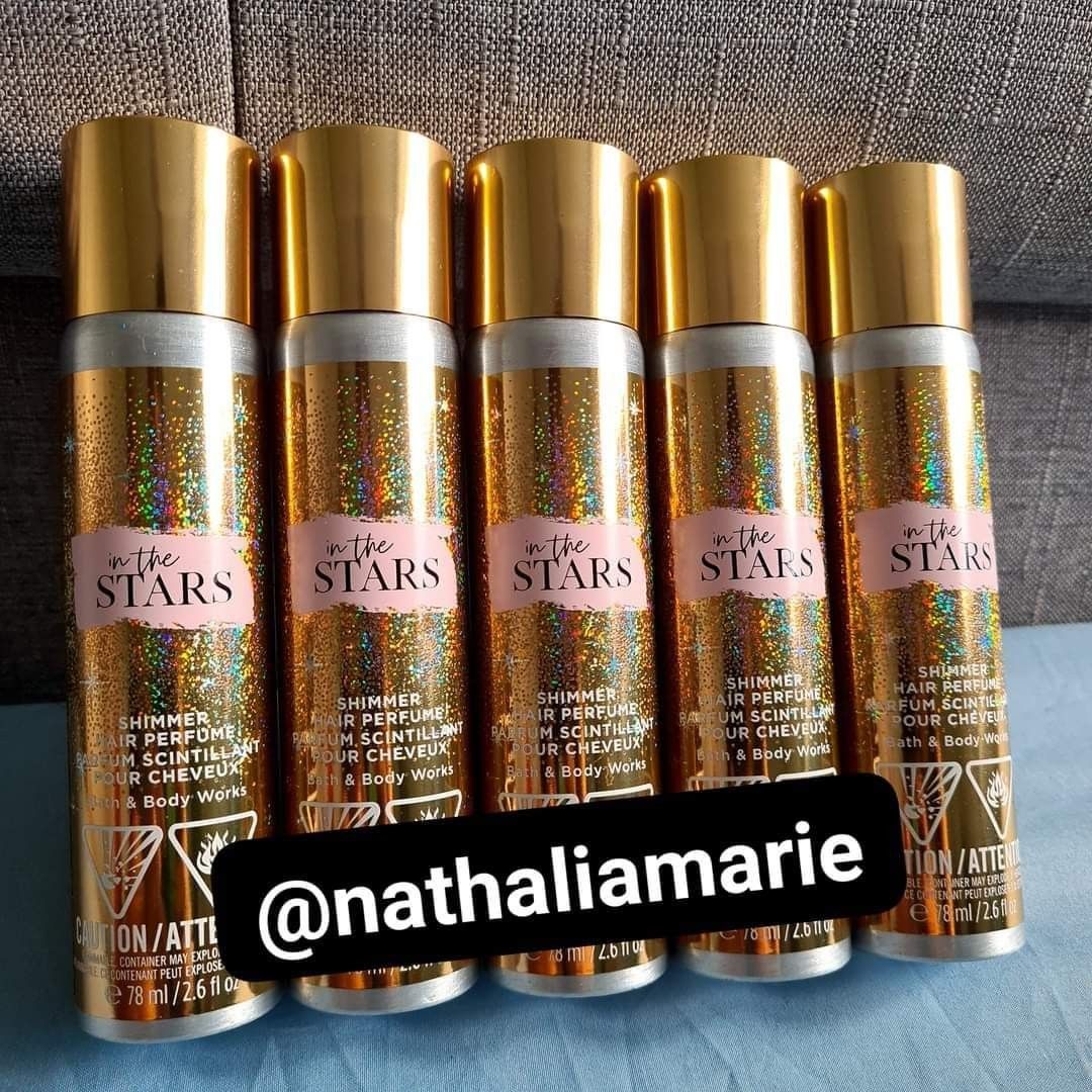 In the sales stars hair perfume