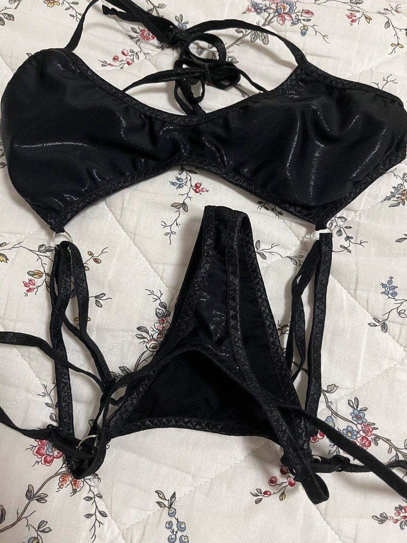 Bikini Blacksnail Bodysuit/Polewear, Women's Fashion, Swimwear, Bikinis & Swimsuits on Carousell