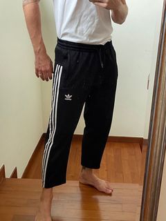Adidas Originals  Pantalon Jogging SST Relax Crop BK3632 Noir   LaBoutiqueOfficiellecom