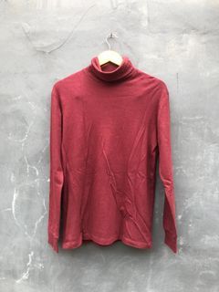 Blouse by uniqlo no sweater knit turtleneck