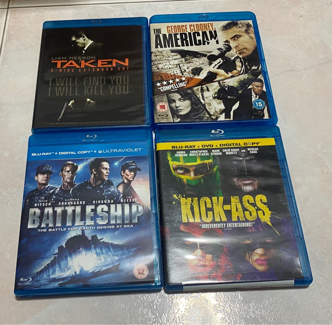 Blu Ray Action Movies, Hobbies & Toys, Music & Media, CDs & DVDs on