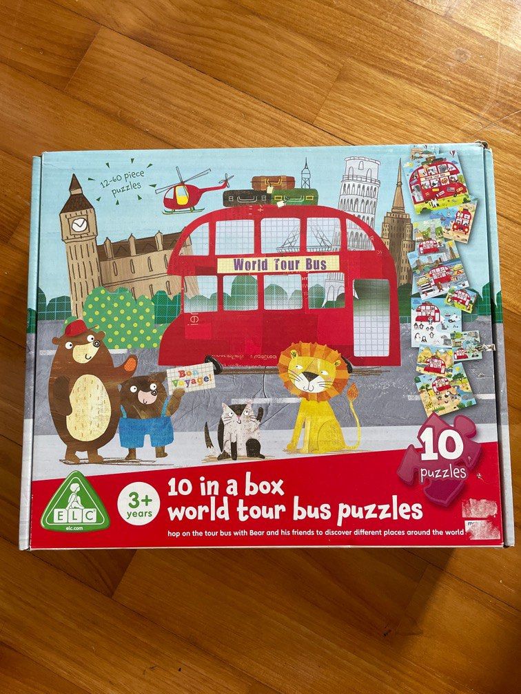 Farm Animals Jigsaw Puzzles in a Box