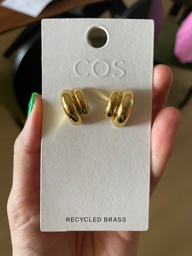 Cos clearance gold earrings