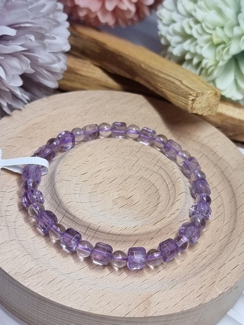 Bracelets Kunzite Lavender Amethyst Morganite Arusha Sunstone Peach Moonstone Women s Fashion Jewelry Organisers Bracelets on Carousell