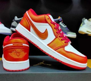 Brand New Jordan 1 Low Fire Shoes For Him