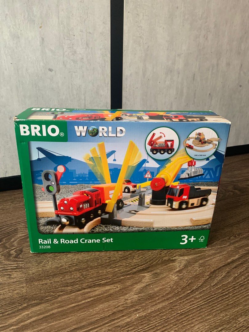 Brio Rail Road Crane Set Hobbies Toys Toys Games on Carousell