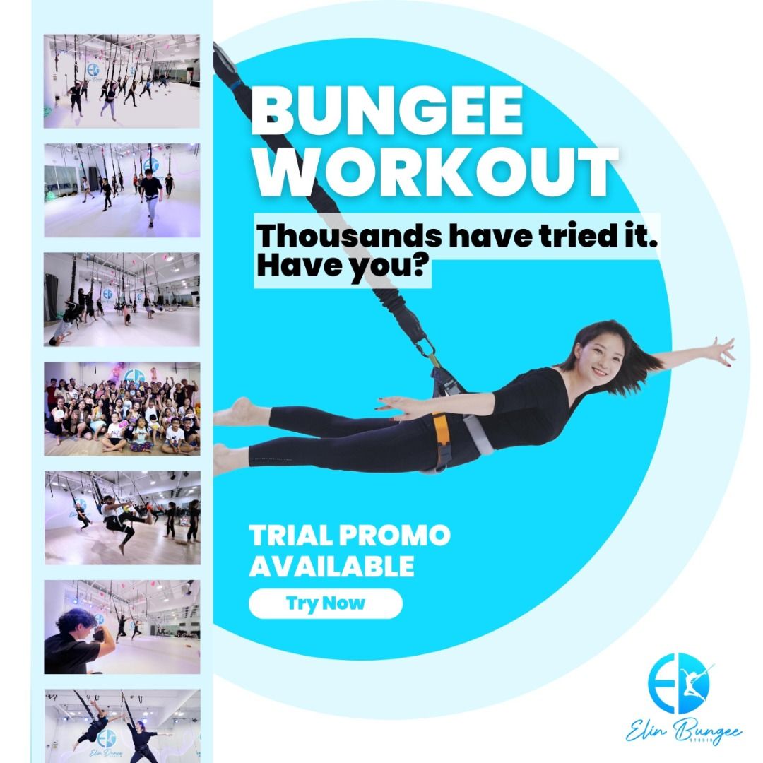 Bungee Workout One Trial Session Tickets Vouchers Vouchers on