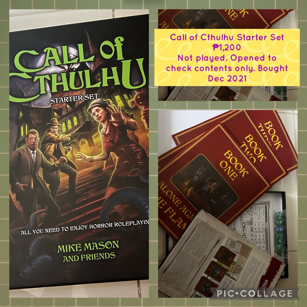 Acheter Call of Cthulhu - Starter Box Set - Jeu de rôle - Chaosium Inc