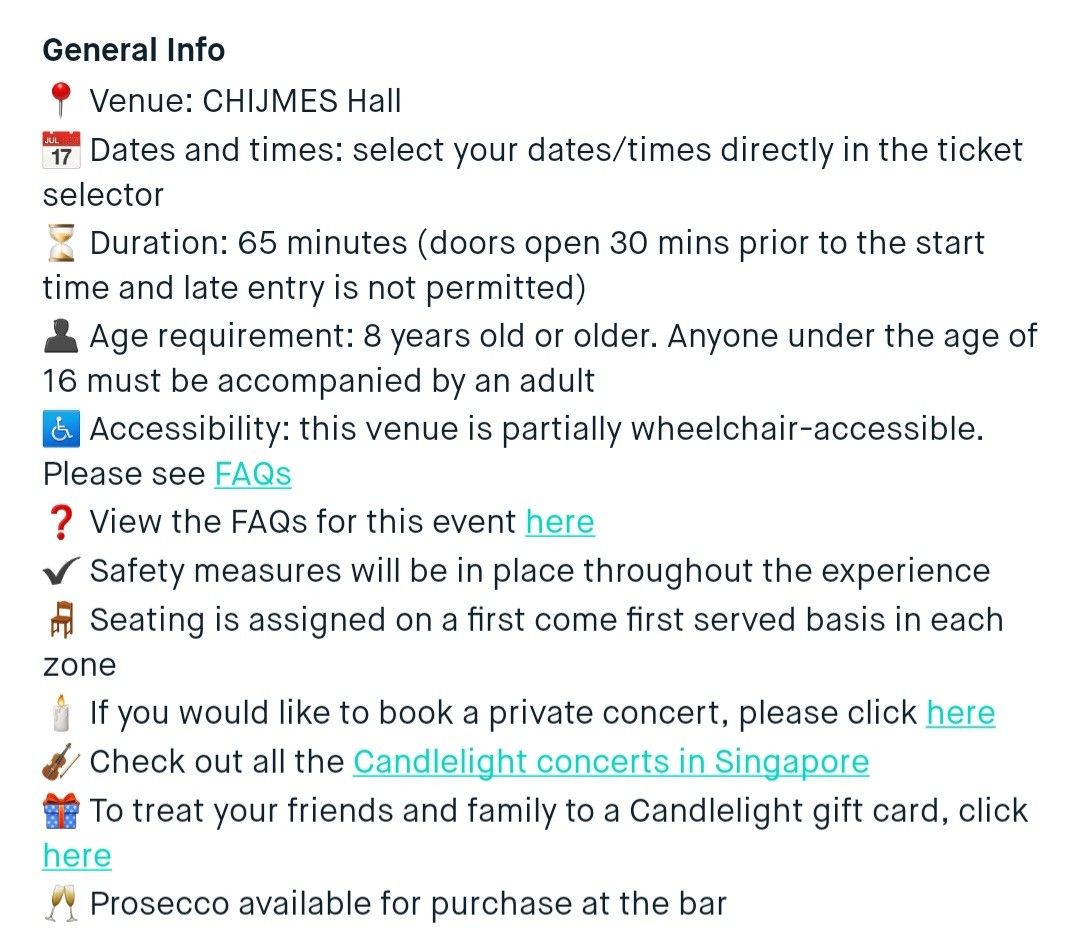 Candlelight A tribute to Jay Chou, Tickets & Vouchers, Event Tickets on Carousell