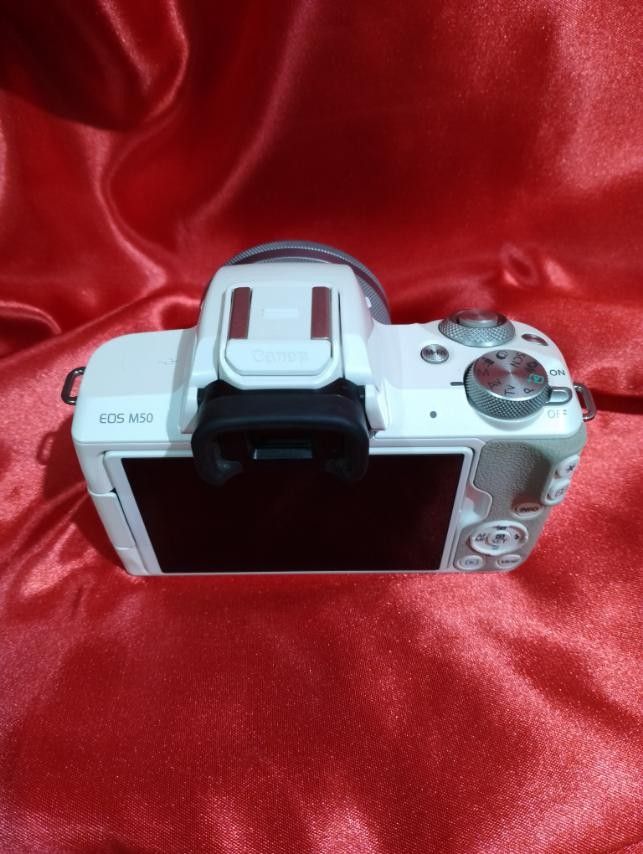 CANON M50 (Category: Cameras) located in Caloocan City. Submitted by kitchanmaro (Listing ID 1248810011, Image 3). Description: search nalang po sa google ang specs. Good for photography and vlogging meet up / cop sa lbc.