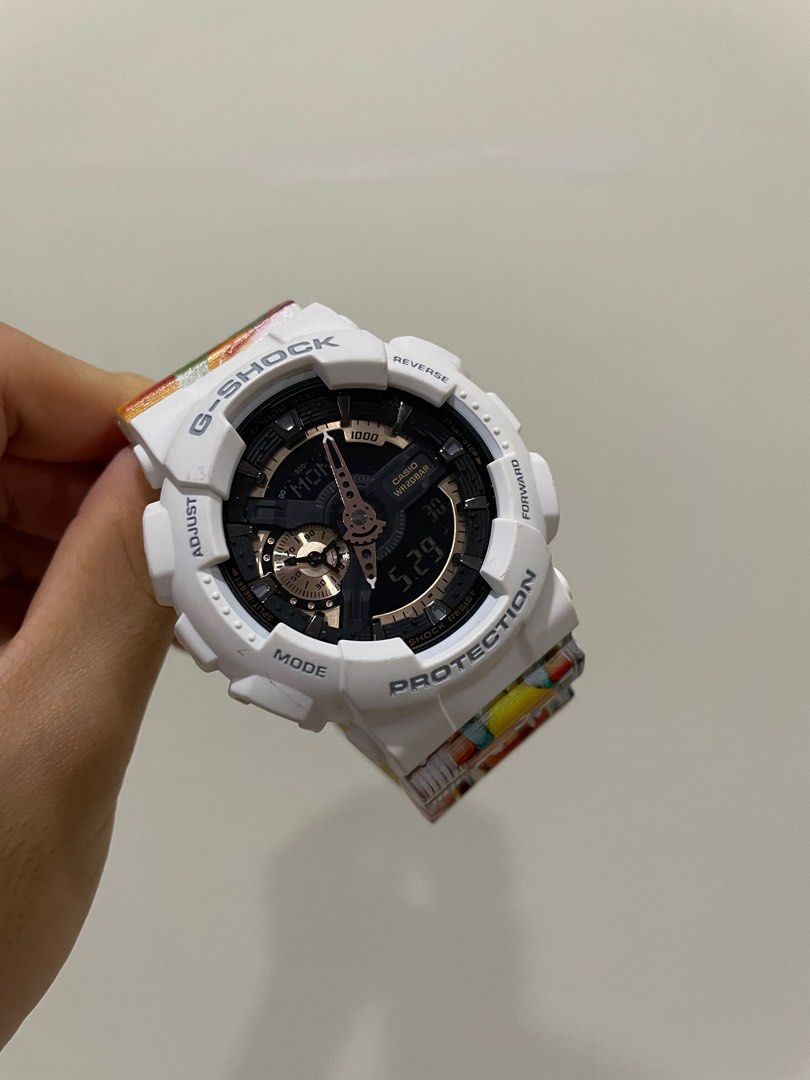 Casio g shock white on sale limited edition