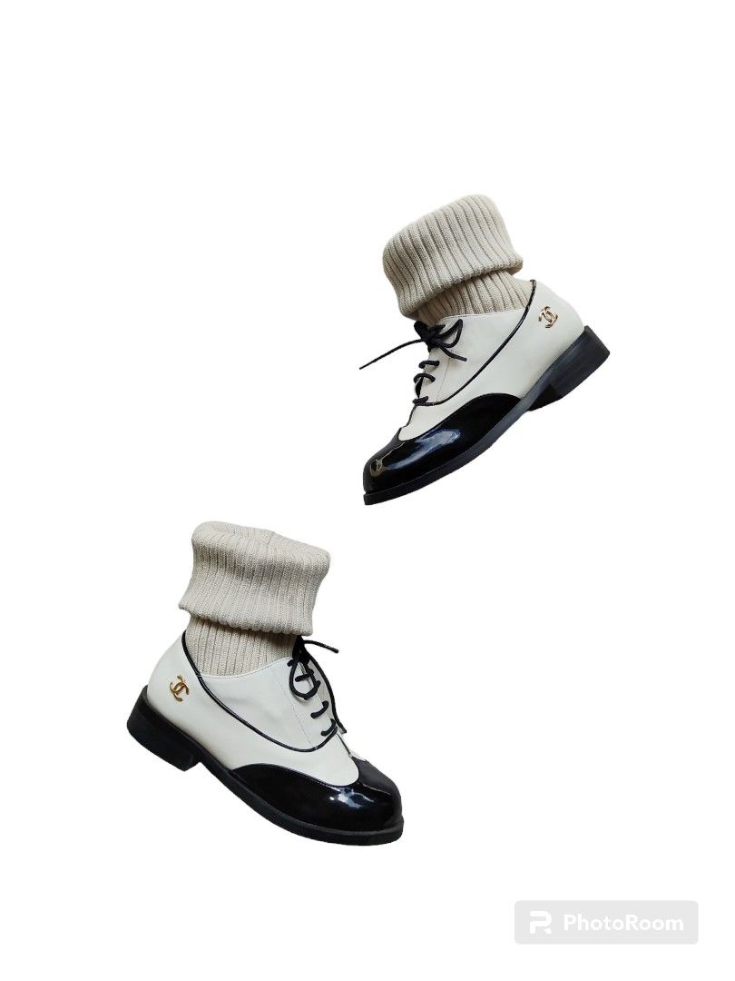 Chanel on sale sock shoes
