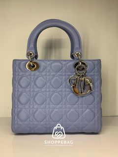 Authentic Medium Lady Dior Sakura Pink — beat the price increase , Luxury,  Bags & Wallets on Carousell