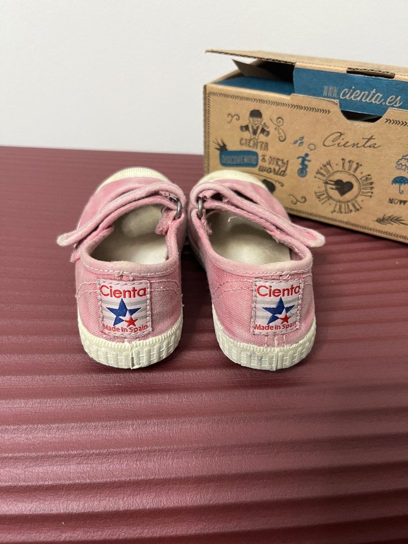 Cienta Stonewashed Mary Janes Shoes Babies Kids Babies Kids