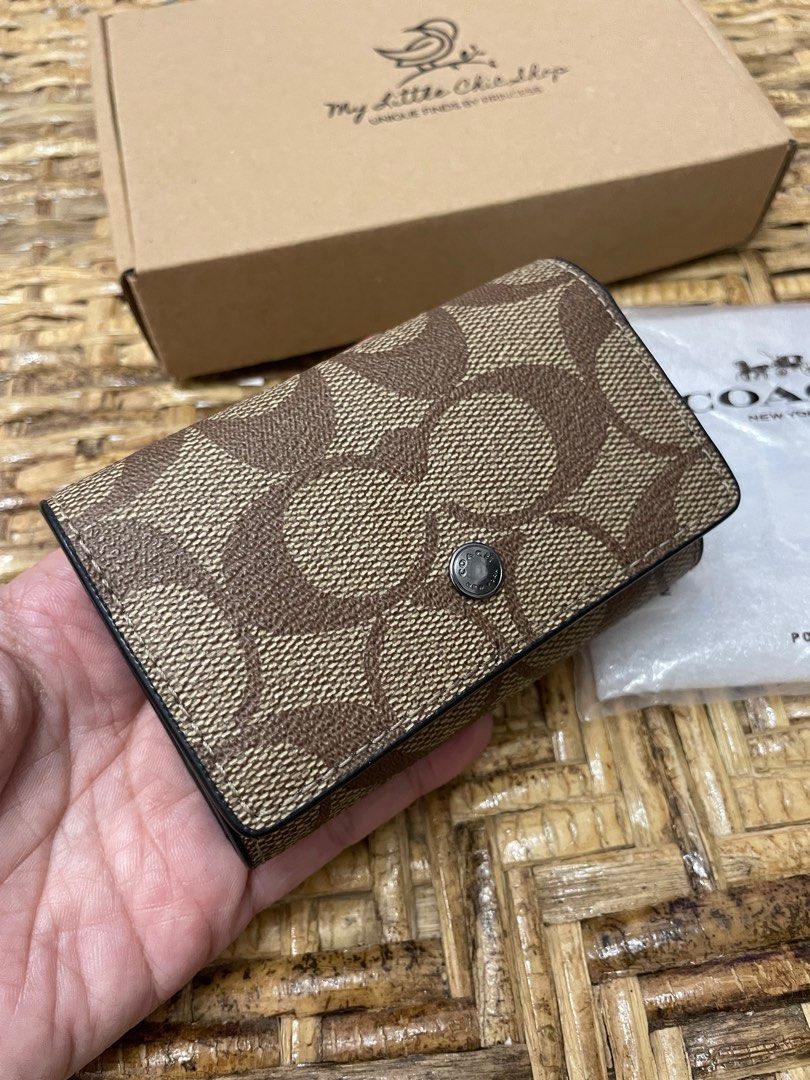 Coach key ring case clearance