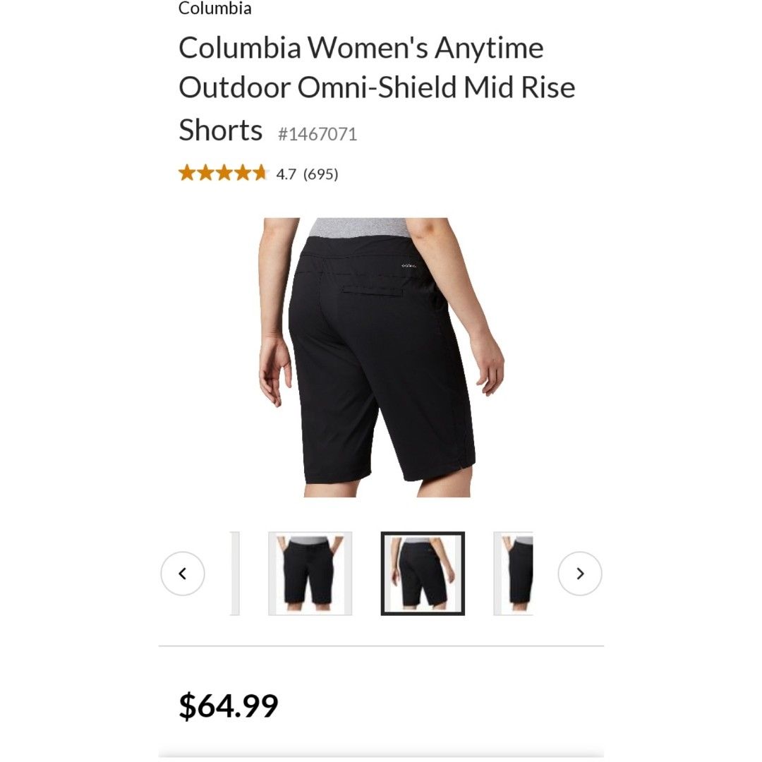 Columbia omni shield womens shorts deals